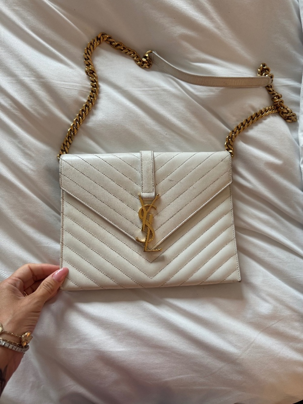 Vintage YSL envelope bag